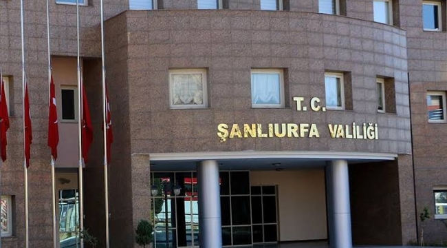 Şanlıurfa'da Gösteri, Yürüyüş Gibi Etkinlikler 7 Gün Süreyle Yasaklandı