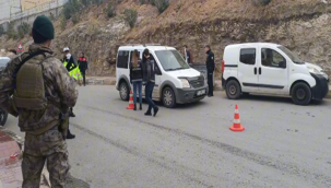 Şanlıurfa'da mağaralar bölgesinde narko denetimi 
