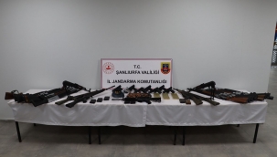 Şanlıurfa'da silah kaçakçılarına operasyon, 18 gözaltı 