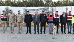 Vali Şıldak, güvenlik noktalarını ziyaret etti