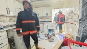 Viranşehir'de mutfak tüpü patladı: 1 yaralı