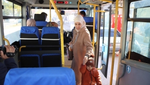 Ceylanpınar'da Şehir İçi Toplu Taşıma Seferleri Başladı