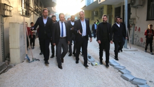 Eyyübiye'de 20 Ekiple Sokaklar Yenileniyor