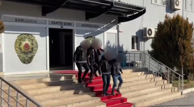 Eyyübiye'de hırsızlık zanlıları tutuklandı