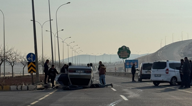 Eyyübiye'de iki araç çarpıştı: 2 yaralı