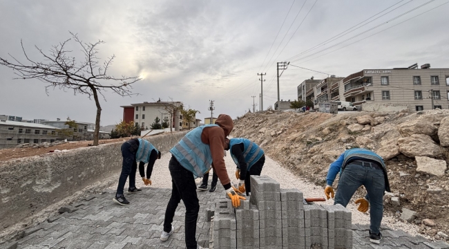 Eyyübiye Sokaklarında Çalışmalar Devam Ediyor