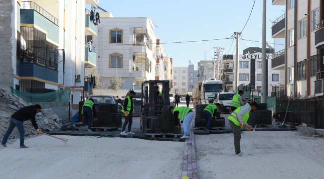 Haliliye Belediyesi İle 3 Mahallede Hummalı Üstyapı Hamlesi 
