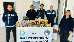 Haliliye'de 213 adet tarihi geçmiş ürün ele geçirildi!