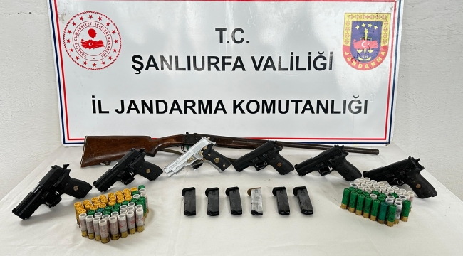 Şanlıurfa'da Silah Kaçakçılığı Operasyonu: 9 Gözaltı