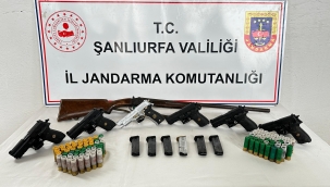 Şanlıurfa'da Silah Kaçakçılığı Operasyonu: 9 Gözaltı
