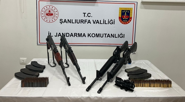 Siverek'te Uzun Namlulu Silahlar Ele Geçirildi