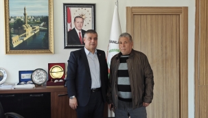 Yıldırım'dan Reşat Uzun'a ziyaret