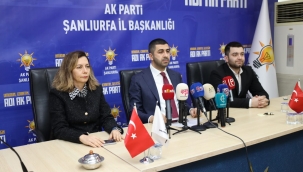 AK Parti Şanlıurfa İl Başkanlığında 28 Şubat Darbesine İlişkin Basın Açıklaması Düzenlendi