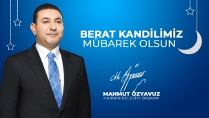 Başkan Özyavuz: "Berat Kandili'miz Mübarek Olsun"