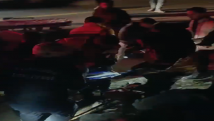 Eyyübiye'de iki otomobil çarpıştı, 3 yaralı