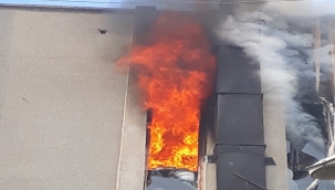 Eyyübiye'de pasajda çıkan yangın paniğe neden oldu