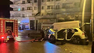 Halfeti'de Kundaklanan Araç Kullanılamaz Hale Geldi!