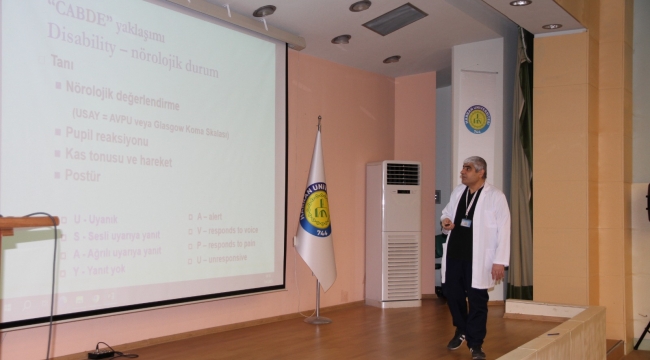 Harran Üniversitesi Personellerine Temel İlk Yardım Eğitimi Verildi