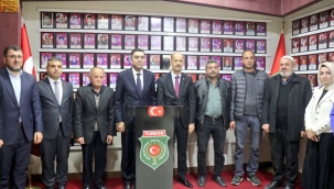 İl Emniyet Müdürü Aksoy'dan Şehit ve Gaziler Derneği'ne Ziyaret