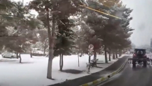 Şanlıurfa'da kar yağışı ve buzlanma uyarısı