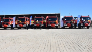 Şanlıurfa'da Orman yangınlarıyla mücadelede yeni araçlar envantere katıldı