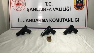 Şanlıurfa'da silah kaçakçılığı operasyonu: 4 gözaltı