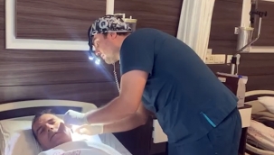 Şanlıurfa'da sürekli kulak akıntısı olan hastaya başarılı ameliyat