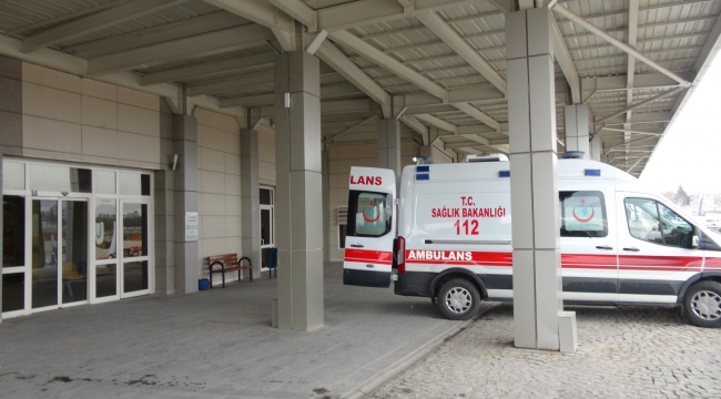 Akçakale yolunda kaza,1 ağır yaralı