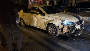 Birecik'te Motosiklet motorun altına girdi