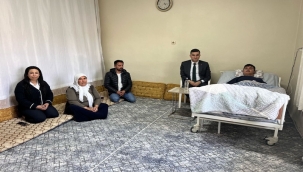 Bozova'da fedakâr anne kendini eşi ve oğluna adadı