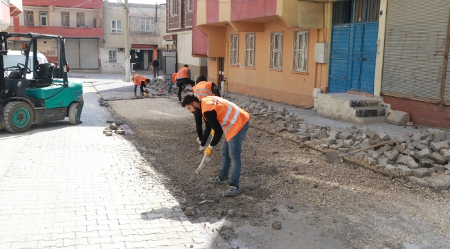 Haliliye Belediyesi'nden Devteyşti Mahallesinde Üstyapı Hamlesi 