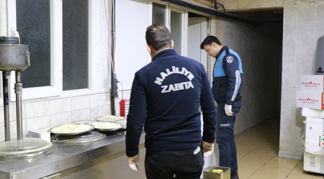 Haliliye Zabıtasından Tatlıcılara Ramazan Denetimi 