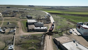 Hilvan'da Yol Çalışmaları Tüm Hızıyla Devam Ediyor