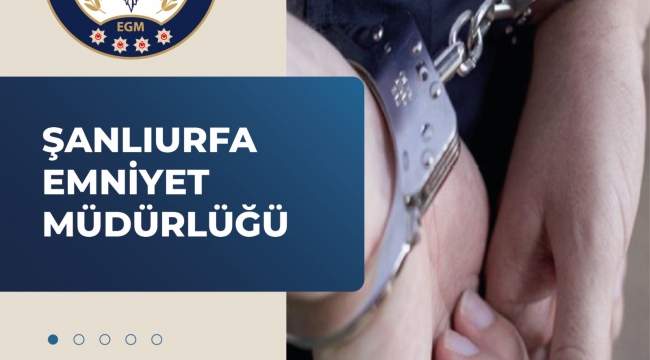 Kırmızı Bültenle Aranıyordu, Şanlıurfa'da Yakalandı
