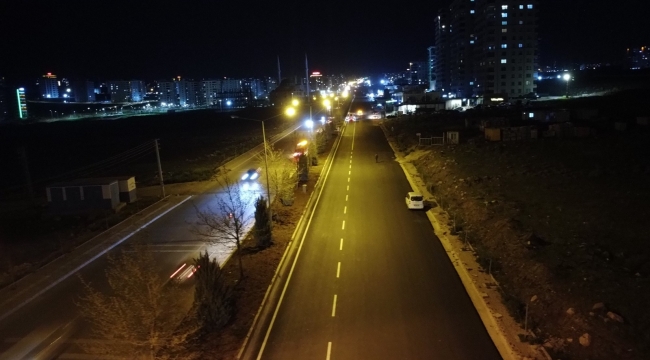 Maşuk TOKİ Yolunda Yol Çizgileri İle Trafik Güvenliği Artırıldı