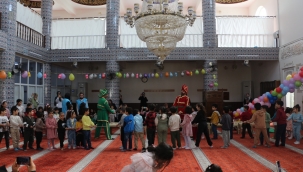 Minik çocuklar Ramazan coşkusu doyasıya yaşadı 