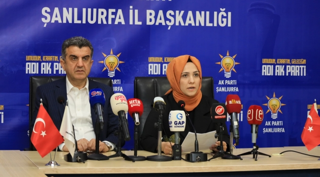 Şanlıurfa AK Parti İl Başkanı Zehra Ay'dan 8 Mart Açıklaması