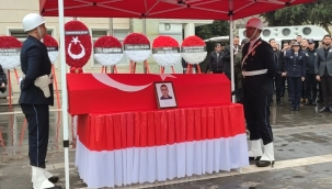 Şanlıurfa'da şehit polis memuru memleketine uğurlandı