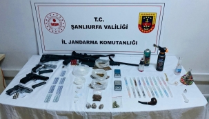 Şanlıurfa'da silah kaçakçılarına operasyon, 5 gözaltı!