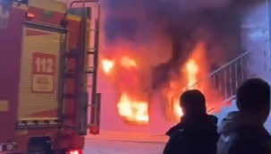 Şanlıurfa'da yangın paniğe neden oldu