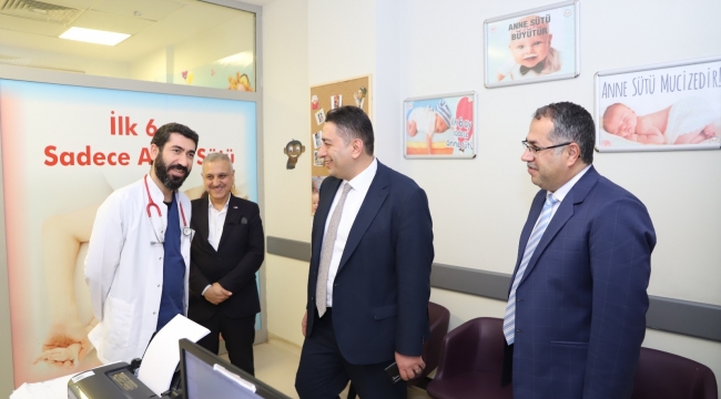 Şanlıurfa İl Sağlık Müdürü Doç. Dr. Abdullah Solmaz, Hizmet Başkanları ile Birlikte Suruç ve Birecik Devlet Hastaneleri'ni Ziyaret Etti