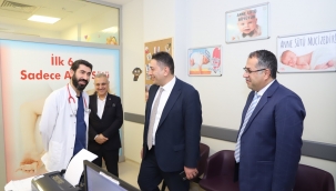 Şanlıurfa İl Sağlık Müdürü Doç. Dr. Abdullah Solmaz, Hizmet Başkanları ile Birlikte Suruç ve Birecik Devlet Hastaneleri'ni Ziyaret Etti