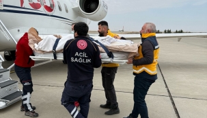 Şanlıurfalı Muhammed Yasir İçin Ambulans Uçak Havalandı