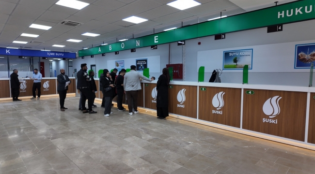 ŞUSKİ Abone İşleri Dairesi Başkanlığı Yeni Hizmet Binasına Taşındı
