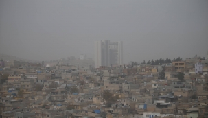 Toz bulutu Şanlıurfa'yı esir aldı