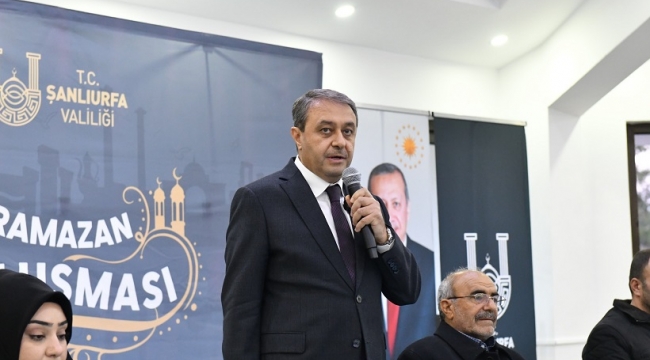 Vali Şıldak, Bozova' da iftar programına katıldı 