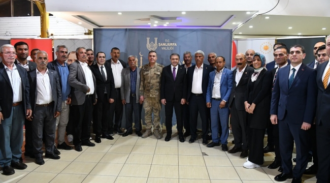 Vali Şıldak, Ramazan Ayının 13'üncü İlçe Buluşması İçin Birecik'teydi