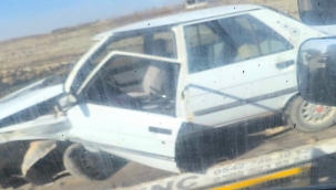 Viranşehir'de kaza, 2 yaralı