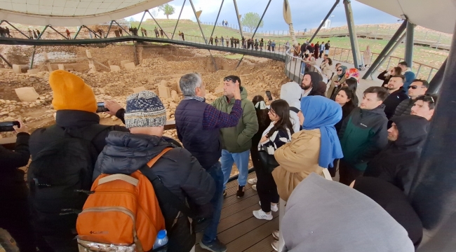 Bilim Merkezi Eğitmenleri Göbeklitepe'de