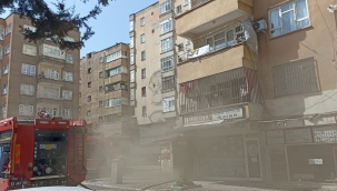 Eyyübiye'de kuran kursunda yangın